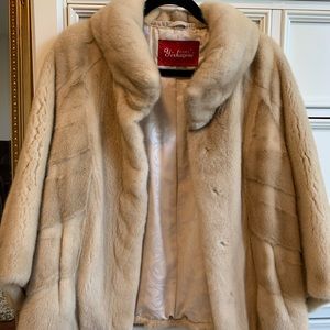 100% luxury Real female Mink coat